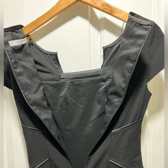 ANDREW MARC PETITE Black Dress Size2P - Picture 4 of 9